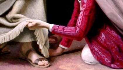 Tocando el manto de Jesús - Predicacion